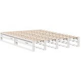  Krevet s regalom za knjige bez madraca bijeli 135x190cm od drva | shoptok.hr