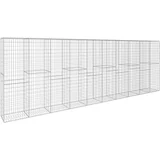 Gabionski zid s poklopcem od pocinčanog čelika 600x50x200 cm