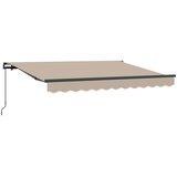  Skrovita tenda Bež 250 x 200 cm tkanina | Eponuda.ba