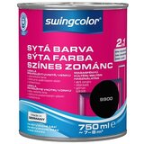 SWINGCOLOR Visokosijoči barvani lak 2 v 1 (barva: črna; 0,75 l) Cene