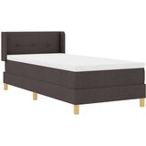  s opruga kutije Tamno smeđa 200 x 100 cm tkanina | shoptok.hr