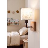 Brilagi Zidna lampa BOBO WOOD 1xE27/25W/230V hrast/crna/bela/jednorozi | Eponuda.com