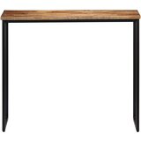 Maison Chic konzolna miza - miza ob steni iz trdne predelane tikovine 90x30x76 cm, (21786550) | Shoptok.si