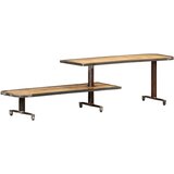 Maison Chic TV omarica - TV stojalo - Televizijska omarica 160x30x40 cm trden mangov les, (21700786) | Shoptok.si