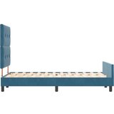  Krevet Odabrane Tamno Plave Boje 120x190 cm Baršun | shoptok.hr