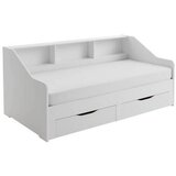 CARRYHOME raztegljiva postelja 90-180 cm x 200 cm , bela Cene