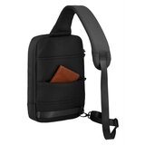 Travelite Workfloow Cross over Black Nahrbtnik Črna | Shoptok.si