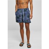 UC Men Patterned swimsuit shorts with navy scarf aop Cene