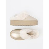 Shelvt Golden boots a'la snow boots with white fur | Shoptok.si