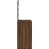  Toaletni stol Smeđi hrast 50 x 41 x 135 cm Konstruirano drvo | shoptok.hr