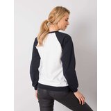 RUE PARIS Sweatshirt-DS-BL-1111.06P-white-navy blue | Shoptok.si
