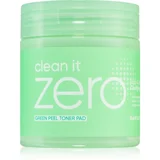 BANILA_CO clean it zero Green Peel Toner Pad piling blazinice za obraz za mastno in problematično kožo 70 kos