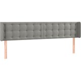  LED uzglavlje svjetlosivo 183x16x78/88 cm baršunasto | Eponuda.com