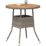  Stol za večeru s pohranom Siva i Akacija 70 x 70 x 73 cm | Eponuda.com