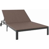  Ležaljka na suncu Smeđa 206 x 115 x 75 cm poliratan | shoptok.hr