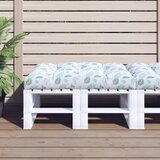 vidaXL Jastuk za palete s uzorkom li&scaron;ća 120 x 80 x 12 cm od tkanine cijene