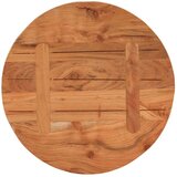 Stolna ploča Ø 40 x 2 5 cm okrugla od masivnog bagremovog drva | shoptok.hr