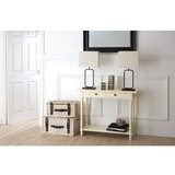 Premier Housewares Slonokoščena stranska mizica iz masivnega bora 35x96 cm Heritage – | Shoptok.si