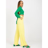 RUE PARIS Pants-TO-SP-18155.21P-light yellow | Shoptok.si