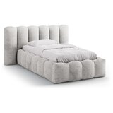 Micadoni Sivi tapecirani krevet s prostorom za odlaganje s podnicom 90x200 cm Lupine – Cijene
