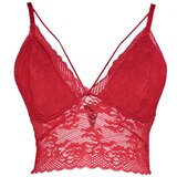 Trendyol Curve Red Piping Detailed Bustier Cijene