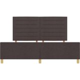  Postelja Temno Rjava 180x200 cm Tkanina, (22049797) Slike
