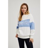 Marisse Women's Sweatshirt L-Bl-4309 Off White | ePonuda.com