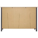 Bessagi Home komoda claudio, temno siva, barva hrasta | Shoptok.si