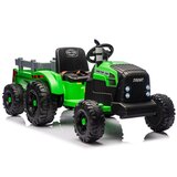  CH9959B Traktor na baterije s prikolicom svijetlo zelena 24V | shoptok.hr
