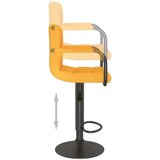 vidaXL Barski stolac od tkanine boja senfa | shoptok.hr