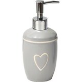 Tendance dozator za sapun keramika, svijetlo sivi srce | shoptok.hr