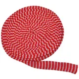 PlayBox: Stisljiv rdeče-siv tekstilni trak, 10m x 3cm