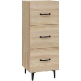  Komoda boja hrasta sonome 34 5x34x90 cm od konstruiranog drva | shoptok.hr