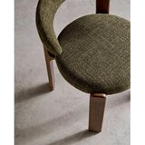 Kave Home Kaki zelena/smeđa blagovaonska stolica od čvrste jeseni Granite – | shoptok.hr
