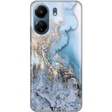 Torbica Silikonska Print za Xiaomi Redmi 13C Blue Gold Marble