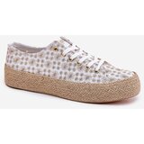 Lee Cooper Patterned Women's Sneakers On Platform With Braiding | Shoptok.si