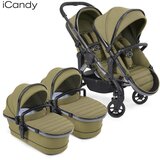 iCandy peach™ 7 otroški voziček twin phantom olive green Cene
