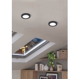 Eglo LED okrogla vgradna svetilka Fueva Flex (5,5 W, Ø x V: 11,7 x 0,2 cm, Črna, Nevtralno bela) Cene