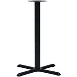 vidaXL Noga za bistro mizo črna 76x76x107 cm lito železo | Shoptok.si