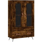  Visoka komoda boja hrasta 69 5 x 31 x 115 cm konstruirano drvo | shoptok.hr