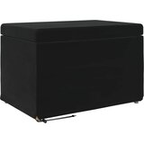  Stolica Crna 61 x 41 x 40 cm Svileni i Fino Radeći Drvo | Eponuda.com
