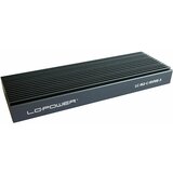LC-Power HDD SSD Rack LC-M2-C-NVME-3 Enclosure for NVMe M.2 SSD USB-C (USB3.2 Gen.2x1) Usb Type-C Black cene