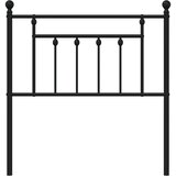  Metalno zamjensko uzglavlje crno 80 cm | Eponuda.ba