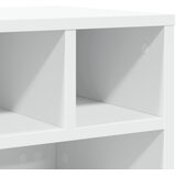  Stalak za pisač s kotačima bijeli 41x32x34,5 cm | shoptok.hr