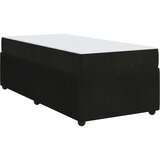  Krevetna konstrukcija Crna 90 x 190 cm tkanina | shoptok.hr