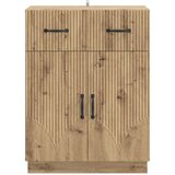  Kreveta Hrast artisan 66 x 34 5 x 87 cm Konstruirano drvo | shoptok.hr