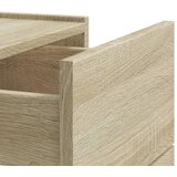  Zidni noćni ormarići 2 kom boja hrasta sonome 45x30x35 cm Smeđa | Shoptok.si