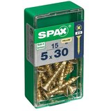SPAX Univerzalni vijak (5 x 30 mm, Celotni navoj, 15 kos) Cene