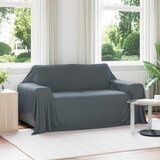  Pokrivači za bacanje 6 pcs Tamno siva 280 x 210 cm Runo | shoptok.hr