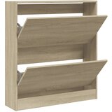 vidaXL Omarica za čevlje sonoma hrast 80x21x87,5 cm inženirski les, (21025144) Cene